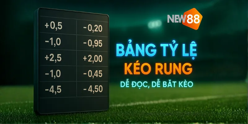 Ưu điểm nổi bật khi chơi kèo rung tại NEW88